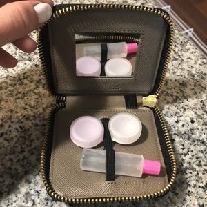 Neiman Marcus Leather Contact Case